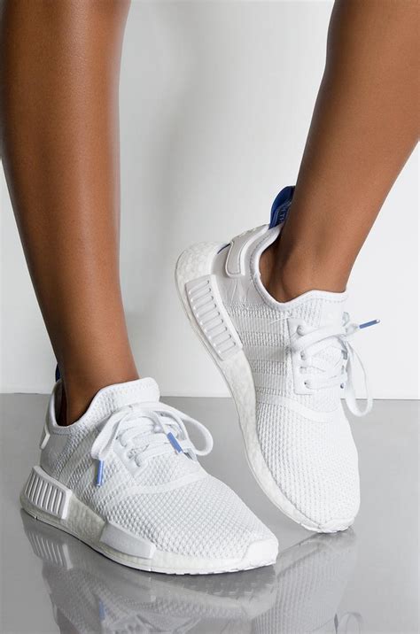 We partner with the best in the industry to co-create. . Adidas white womens nmd